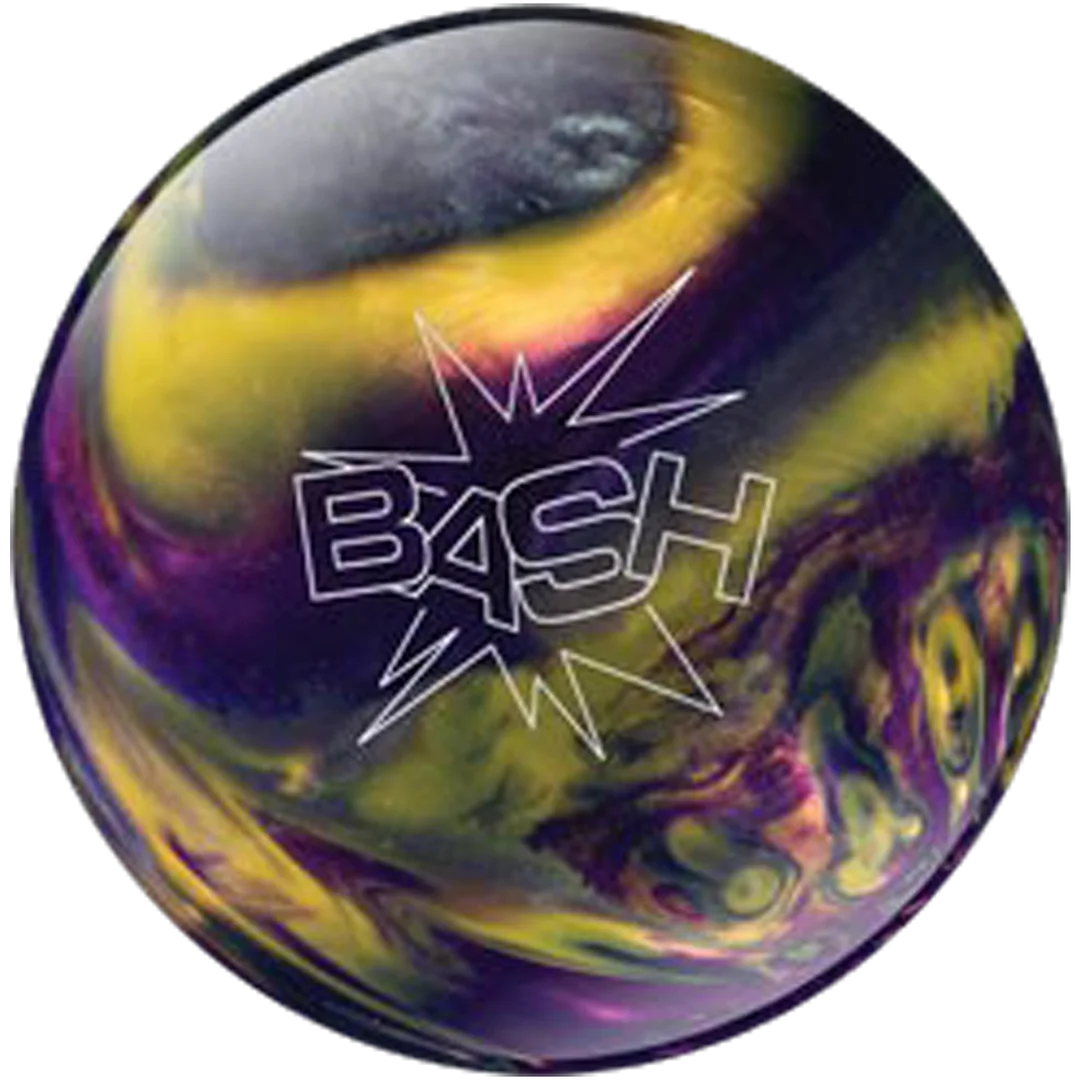 Ebonite Bash - Purple / Yellow / Silver Pearl