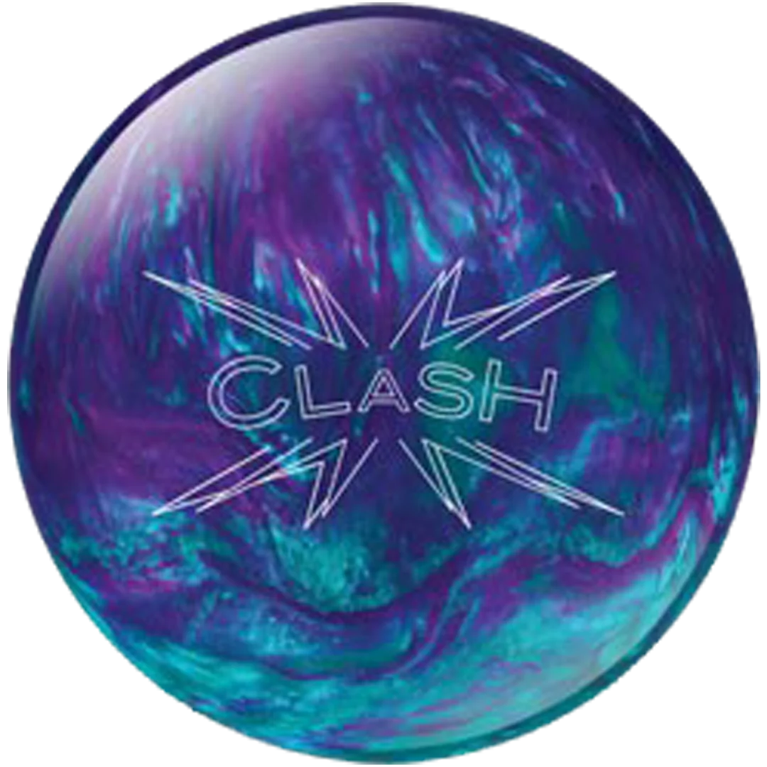 Ebonite Clash - Turquoise / Purple