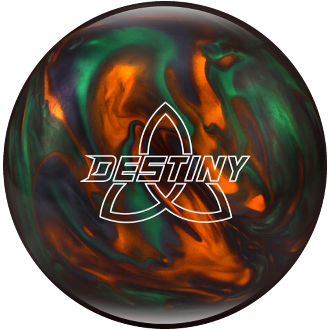 Ebonite Destiny Pearl - Green / Orange / Smoke