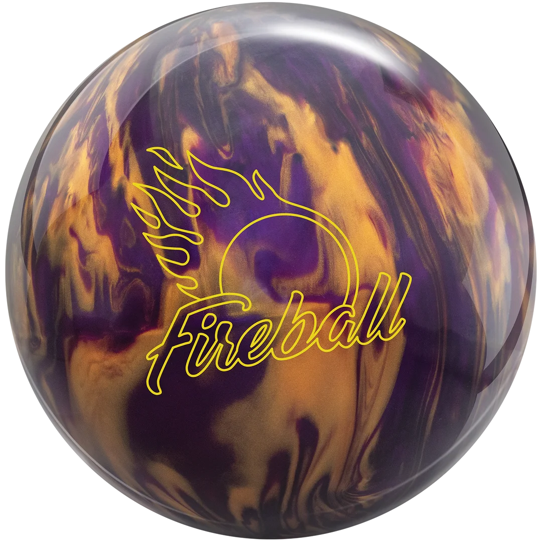 Ebonite Fireball Purple / Gold