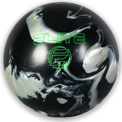 Elite EZ Hook Reactive Pearl Black/Silver Bowling Ball