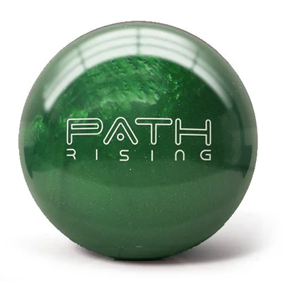 Pyramid Path Rising Kelly Green Sparkle Pearl