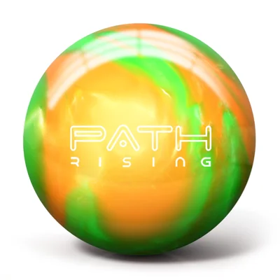 Pyramid Path Rising Orange/Lime Green Pearl